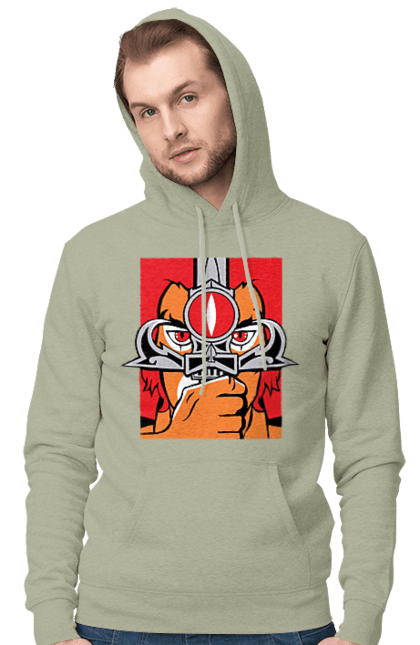 Men's hoodie with prints ThunderCats. Animated series, leisure concepts, science fiction, thundercats, warner bros. 2070702