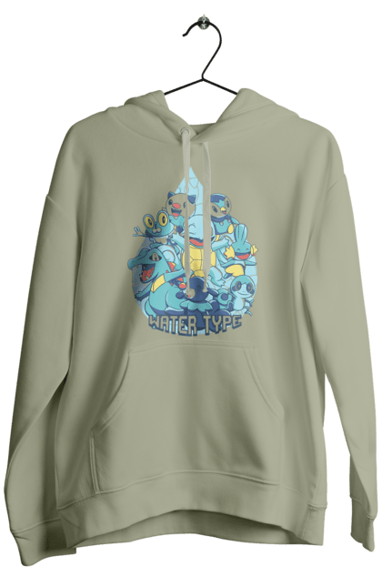 Men's hoodie with prints Pokemon Squirtle. Anime, games, nintendo, pokemon, pokemon go, squirtle. 2070702