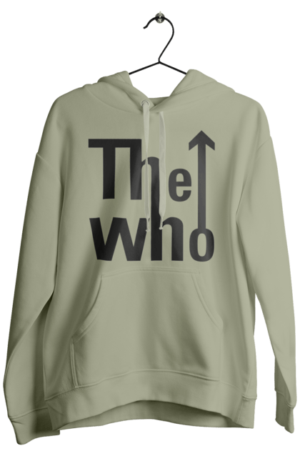 Men's hoodie with prints The Who. Art rock, freakbeat, hard rock, music, power pop, proto punk, rock, rock band, who. 2070702