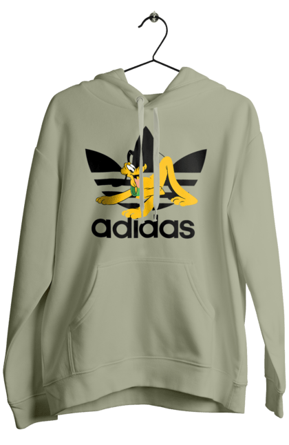 Чоловіче худі з принтом "Adidas Плуто". Adidas, pluto, адідас, мультсеріал, плуто, серіал, собака. 2070702