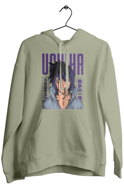 Чоловіче худі з принтом "Наруто Саске Учіха". Naruto, sasuke, sasuke uchiha, аніме, команда 7, команда номер 7, манга, наруто, саске, саске учіха. 2070702