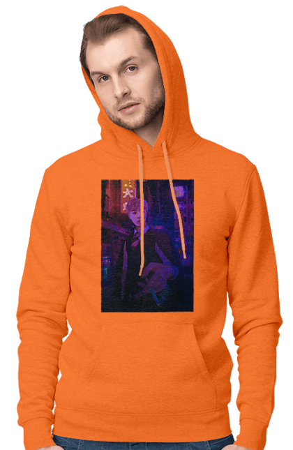 Чоловіче худі з принтом "BTS | kpop | Jin". Bts, jin, kpop. CustomPrint.market