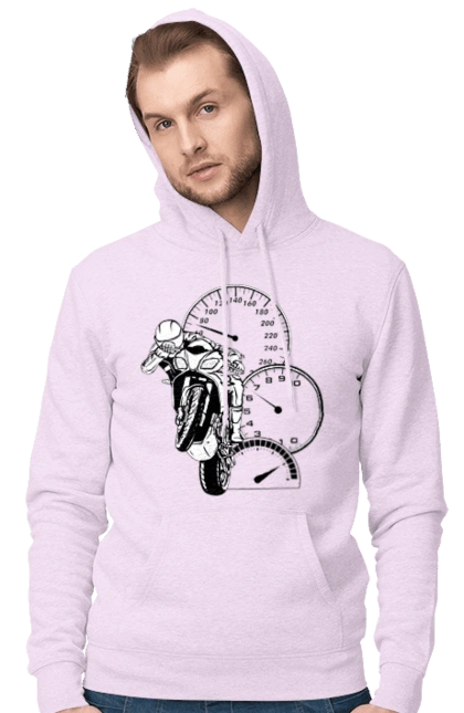 Motorcycle Speed Black