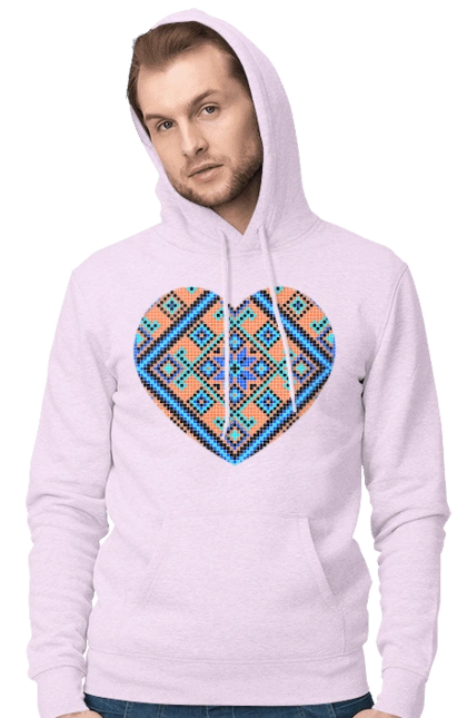 Серце вишивка