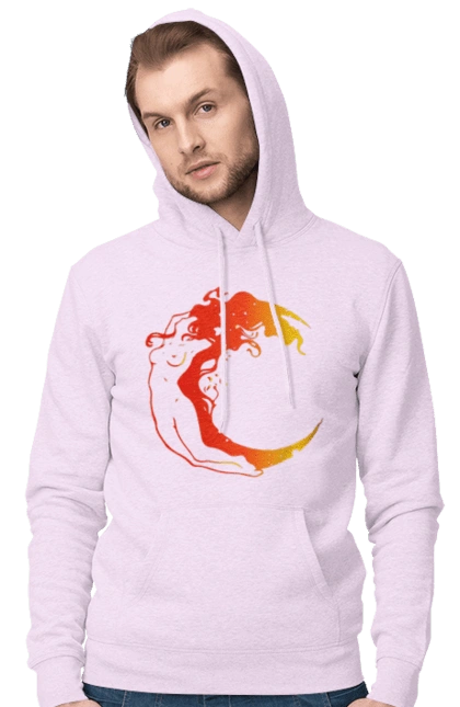 Дівчина місяць