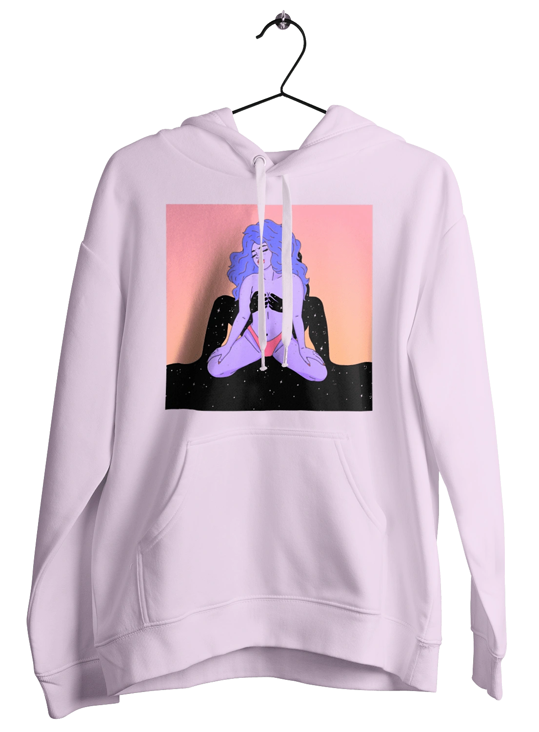 Purple Girl In Panties