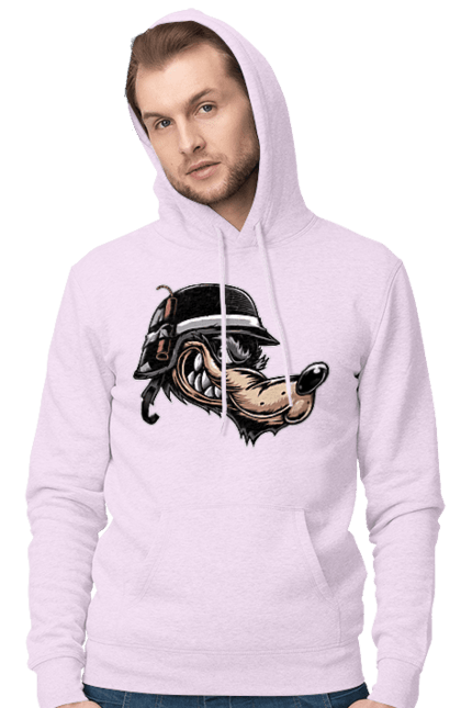 Чоловіче худі з принтом "Вовк Байкер". Байк, байкер, вовк, волчара, захоплення, змагання, зуби, каска, мото, мотор, мотоцикл, мотоцикліст, мульт, мультик, мультфільм, мультяшний, ну почекай, посмішка, спорт, стиль, стильний, усмішка, хобі, шолом. 2070702