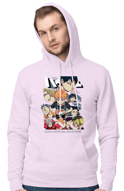 Чоловіче худі з принтом "Волейбол!! Хіната". Anime, haikyu, hinata, manga, shoyo hinata, аніме, волейбол, манга, хіната, шьо хіната. 2070702