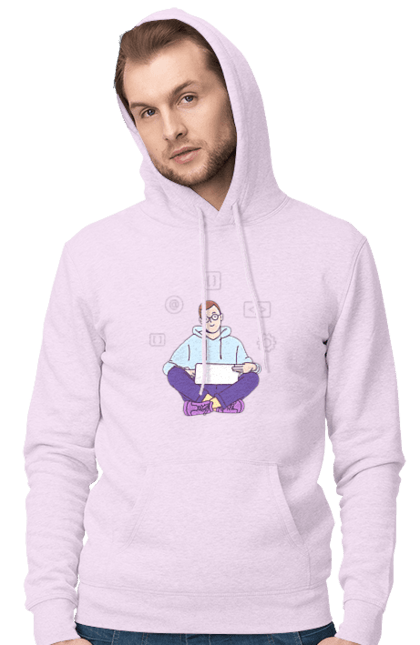 Чоловіче худі з принтом "Я програміст". Angular, c, css, html, it, javascript, jquery, php, python, react, svelt, vue, айтишник, айті, гумор, код, кодувати, прогер, програміст, програмісти, ти ж, ти ж програміст, тиж програміст. 2070702