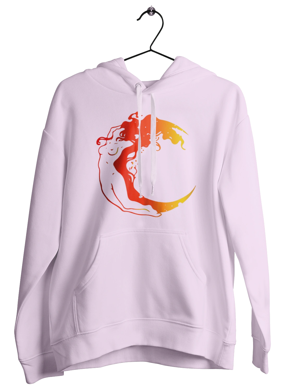 Дівчина місяць