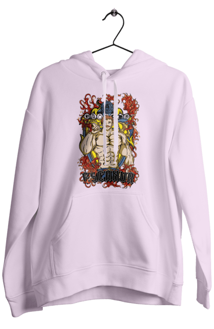 Men's hoodie with prints Seven Deadly Sins Escanor. Adventures, anime, comedy, escanor, fantasy, manga, seven deadly sins. 2070702