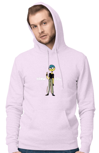 Чоловіче худі з принтом "Крим Наш". Війна, зсу, патріотизм, патріотичні малюнки, патріотичні написи. 2070702