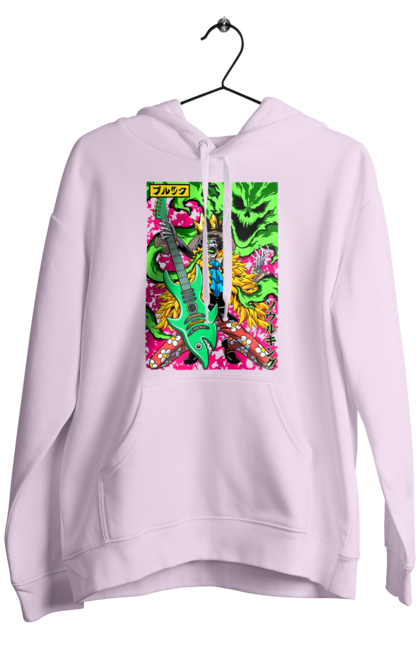 Men`s hoodie with prints One Piece Brook. Anime, brook, manga, one piece, soul king, straw hat pirates. 2070702