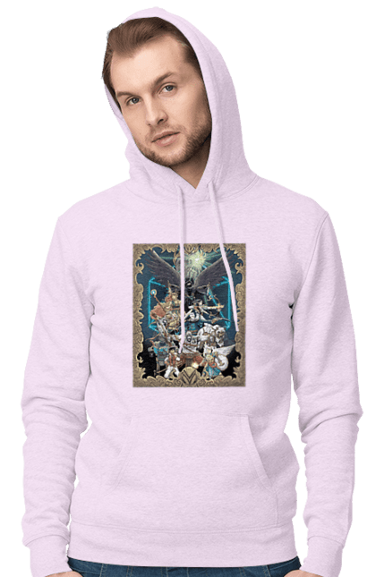 Чоловіче худі з принтом "Легенда вокс машина". Вокс, вокс машина, машина, мультсериал, приключения, сериал, фентезі. 2070702