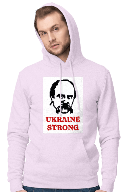 Men`s hoodie with prints Taras Shevchenko 2070702