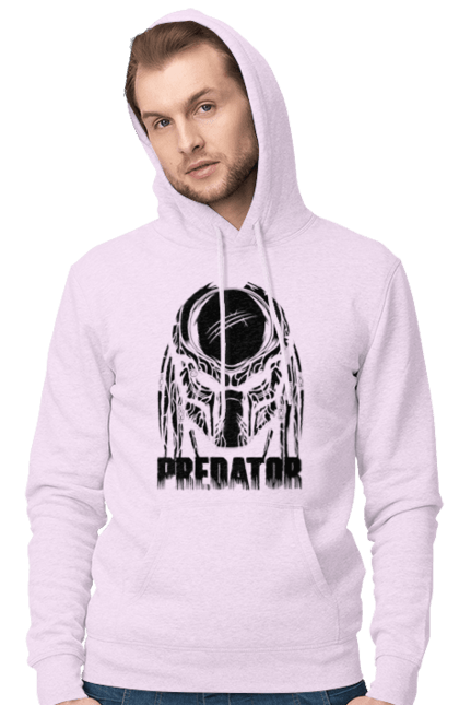 Men's hoodie with prints The Predator. Alien, cinema, film, predator, thriller. 2070702