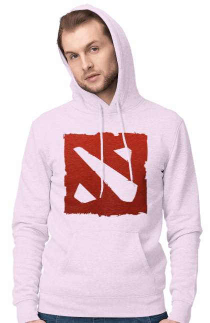 Чоловіче худі з принтом "Дота 2". Dota 2, гра, дозвілля. PrintMarket - інтернет-магазин одягу та аксесуарів з принтами плюс конструктор принтів - створи свій унікальний дизайн