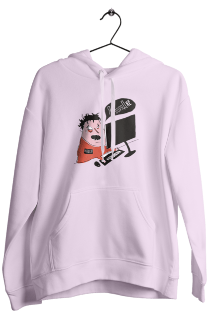 Чоловіче худі з принтом "Я в порядку". Angular, c, css, html, it, javascript, jquery, php, python, react, svelt, vue, айтишник, айті, гумор, код, кодувати, прогер, програміст, програмісти, ти ж, ти ж програміст, тиж програміст. 2070702