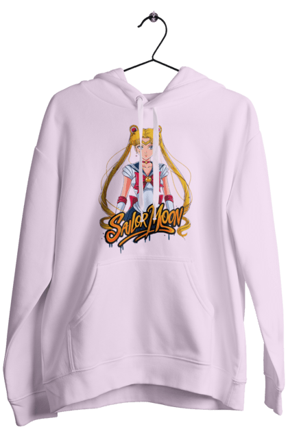 Men's hoodie with prints Sailor Moon. Anime, drama, magical girl, sailor moon, tv series, usagi tsukino. 2070702