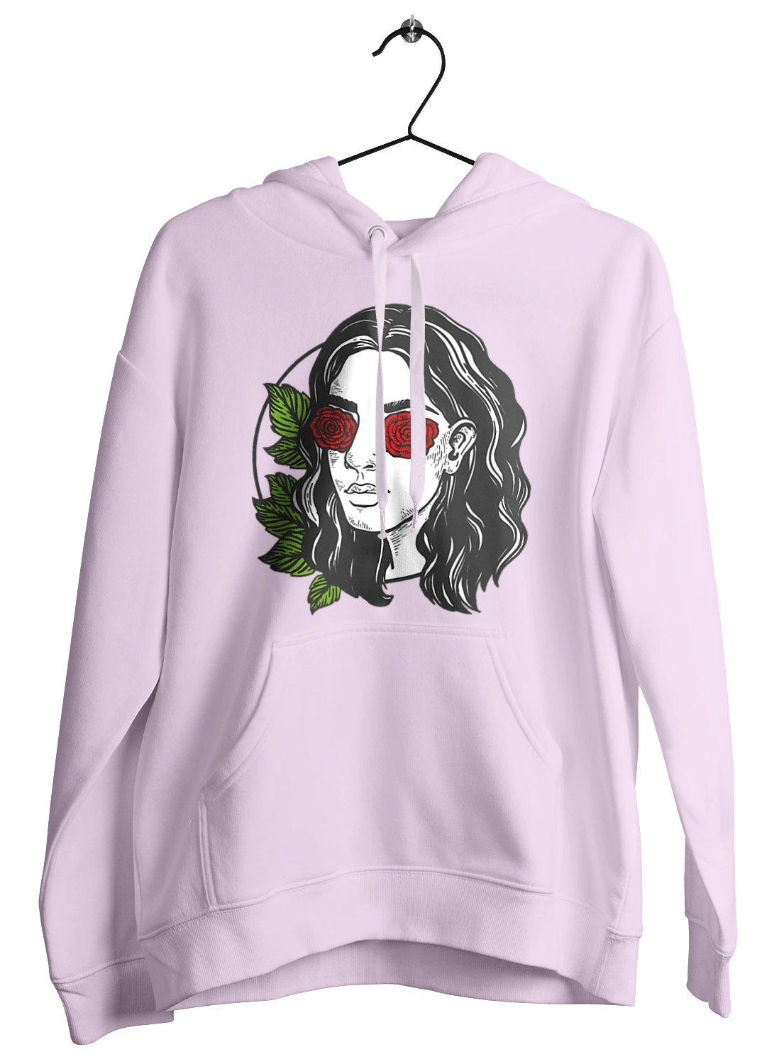 Girl With Roses In The Eyes