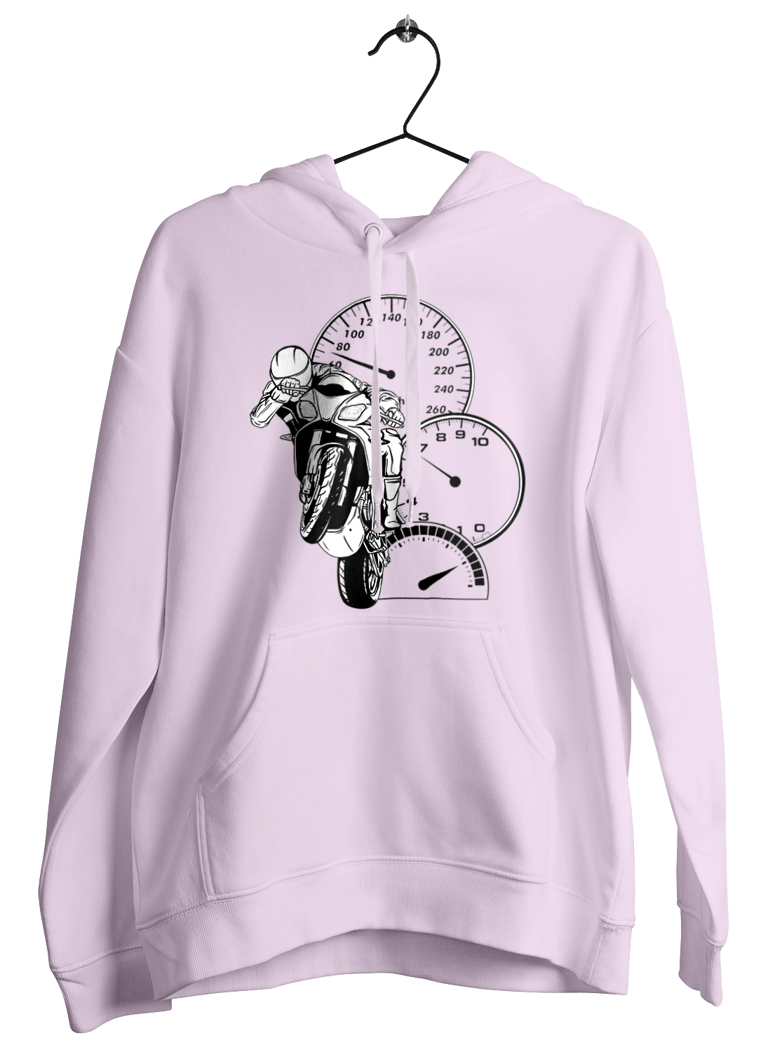 Motorcycle Speed Black