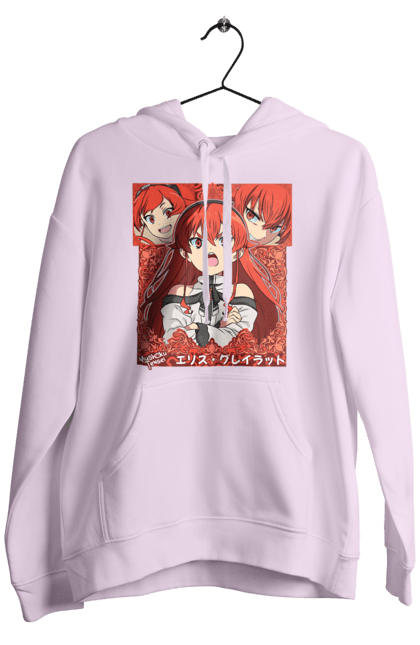 Men's hoodie with prints Mushoku Tensei Eris Boreas Greyrat. Anime, eris, eris boreas greyrat, eris boreas greyrat, jobless reincarnation, mushoku tensei. 2070702