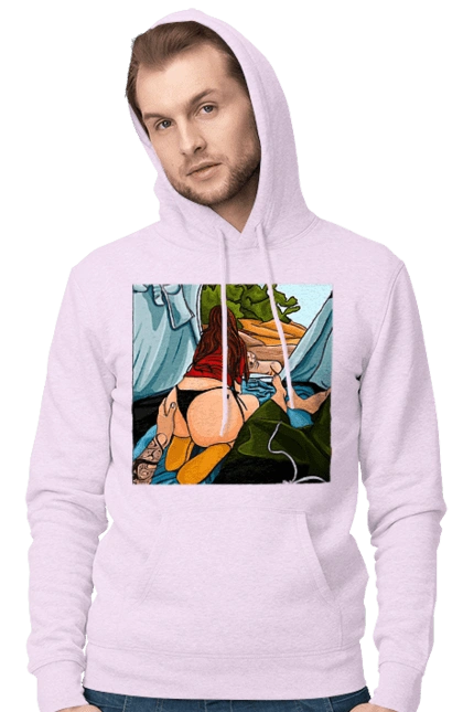 Rest With Favorite In The Tent