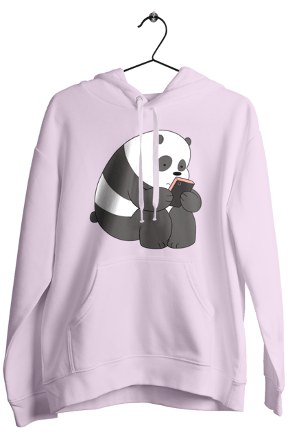 Чоловіче худі з принтом "Панда". Panda, медведь, мишка, панда. futbolka.stylus.ua