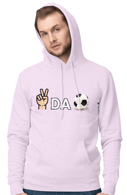 Men`s hoodie with prints Rebus. Cool, funny, humor, meme, pis, pissball, rebus. 2070702