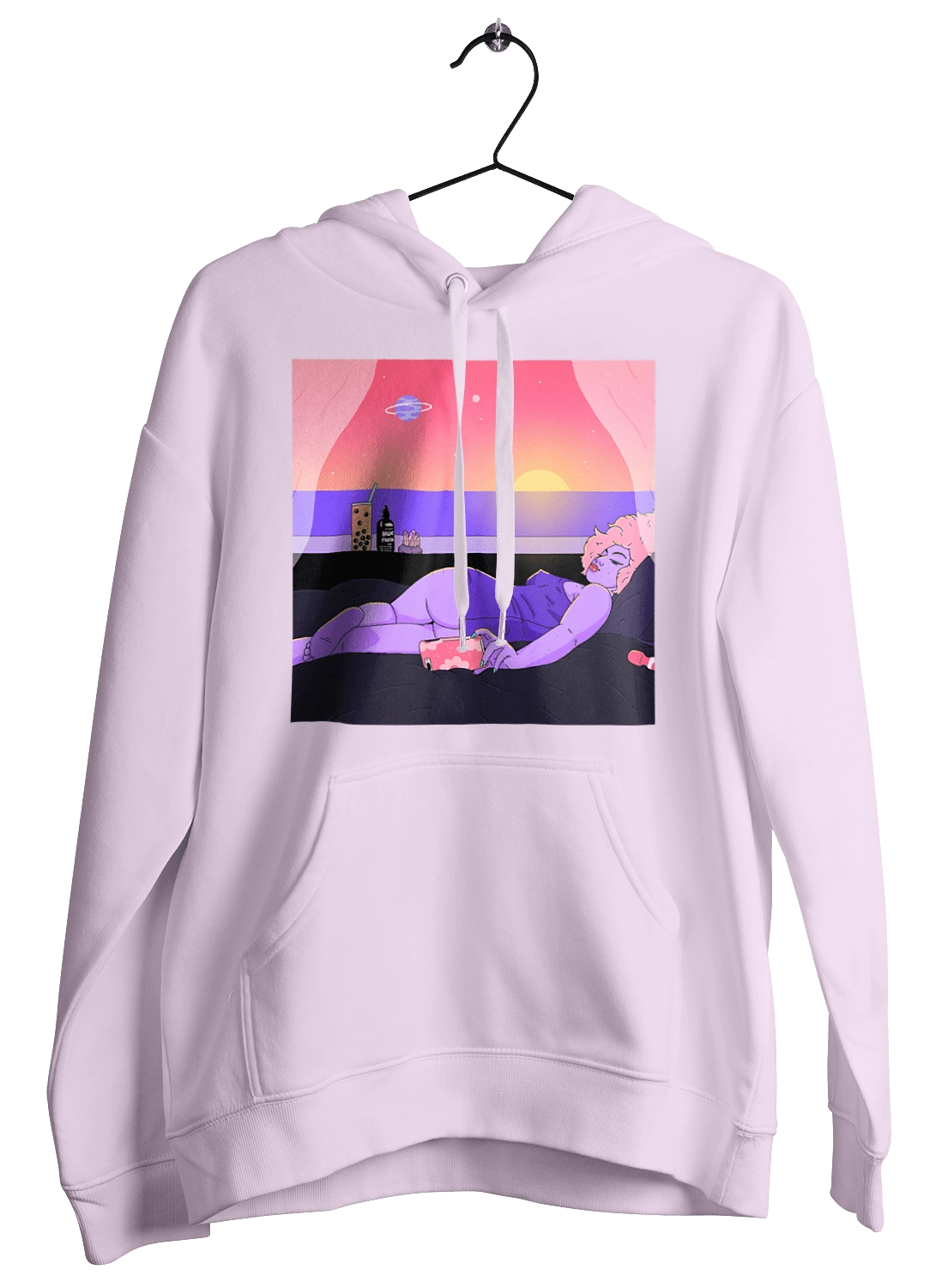 Фіолетова Дівчина На Відпочинку