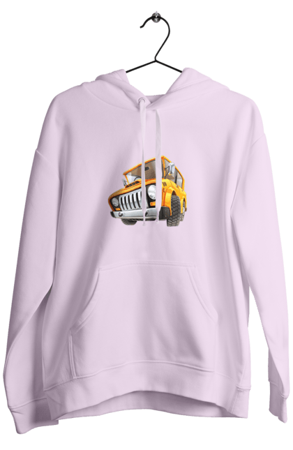 Чоловіче худі з принтом "Вантажівка". Авто, автомобіль, вантажівка, дитячий малюнок, зображення авто. 2070702