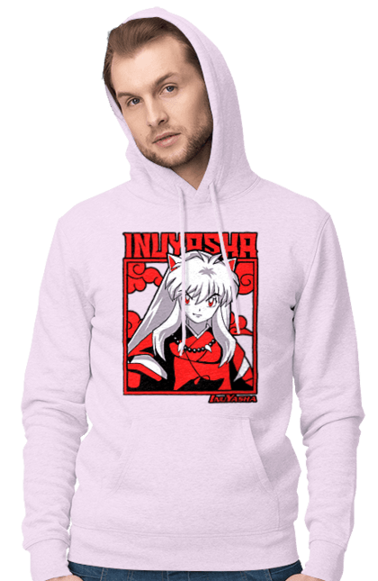 Чоловіче худі з принтом "Inuyasha". Anime, inuyasha, manga, rumiko takahashi, аніме, демон охоронець, манга, руміко такахасі. 2070702