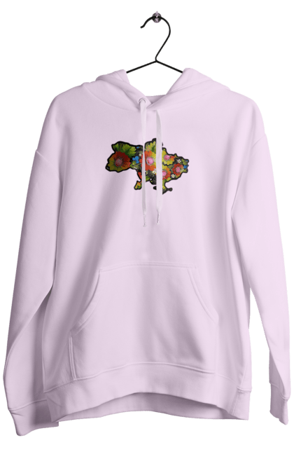 Men`s hoodie with prints Spravzhnya Ukraine. Barvie, beauty, colors, kviti, leafing through, mood, petals, spravzhnya ukraine. 2070702