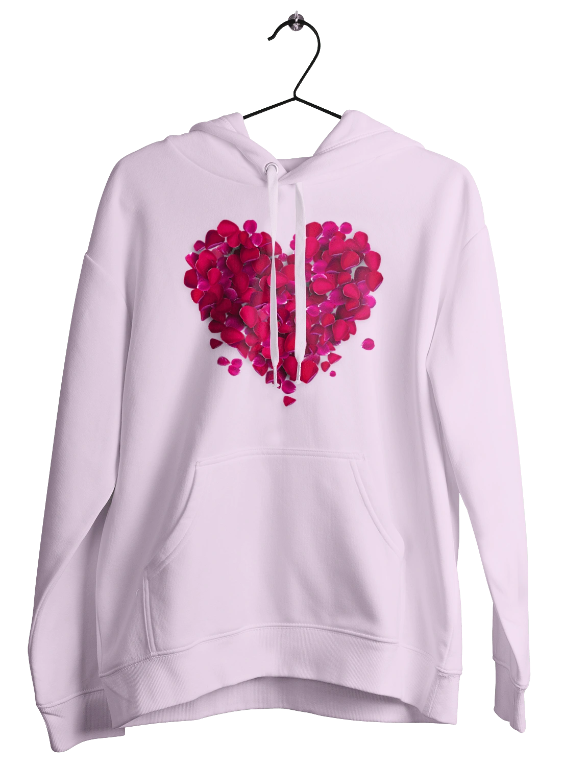 Сердце Из Лепестков Роз