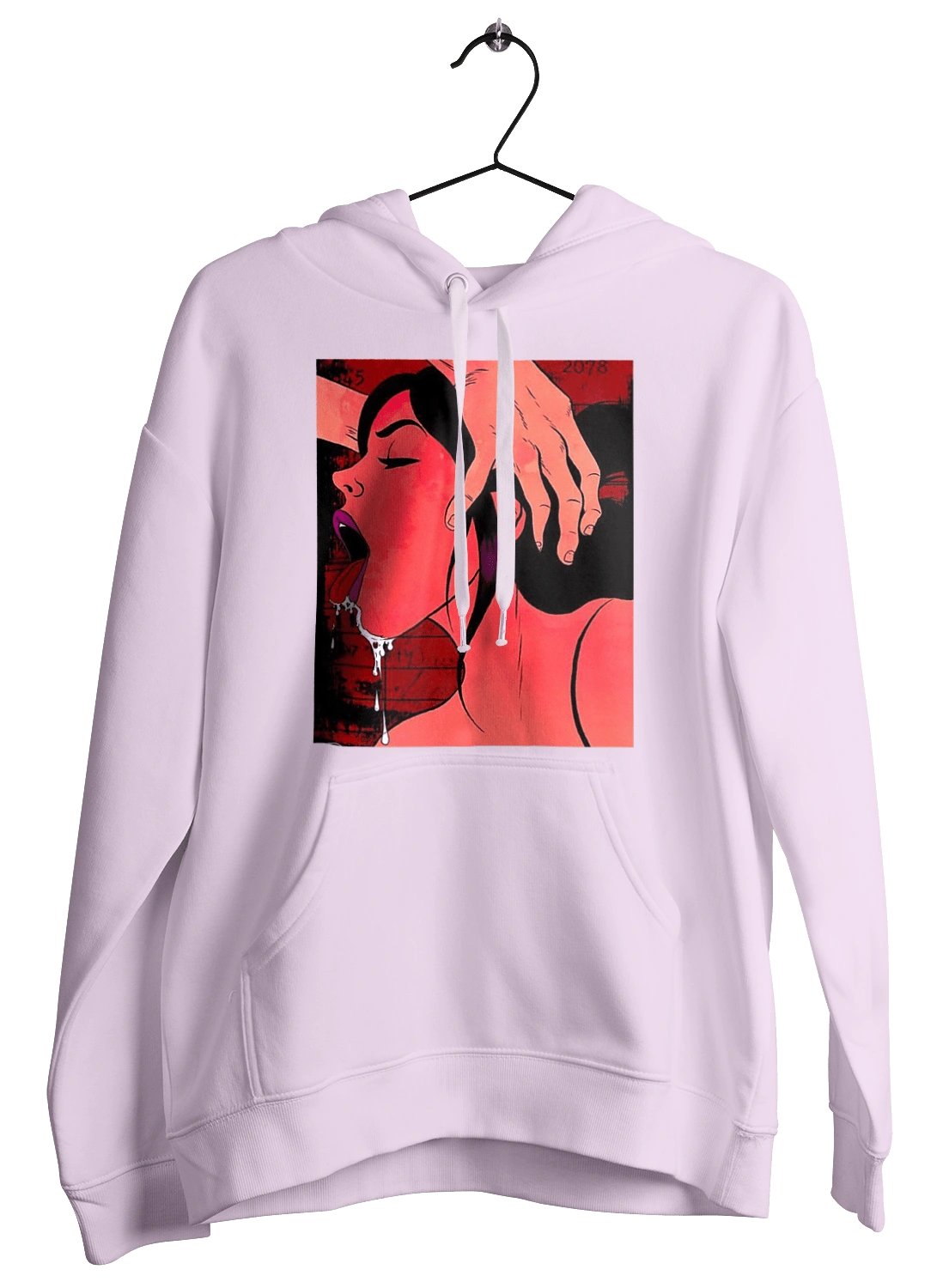 Дівчина Смокче Зі Слиною