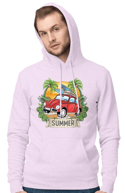 Summer, Car And Palm Trees