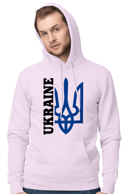 Чоловіче худі з принтом "Герб України". Герб, україна. 2070702
