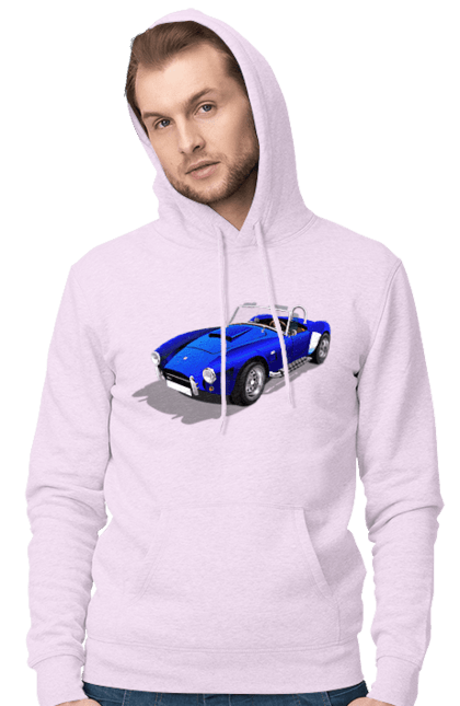 Чоловіче худі з принтом "Автомобіль". Авто, автомобиль, класика, старовинна машина, старовинний. 2070702