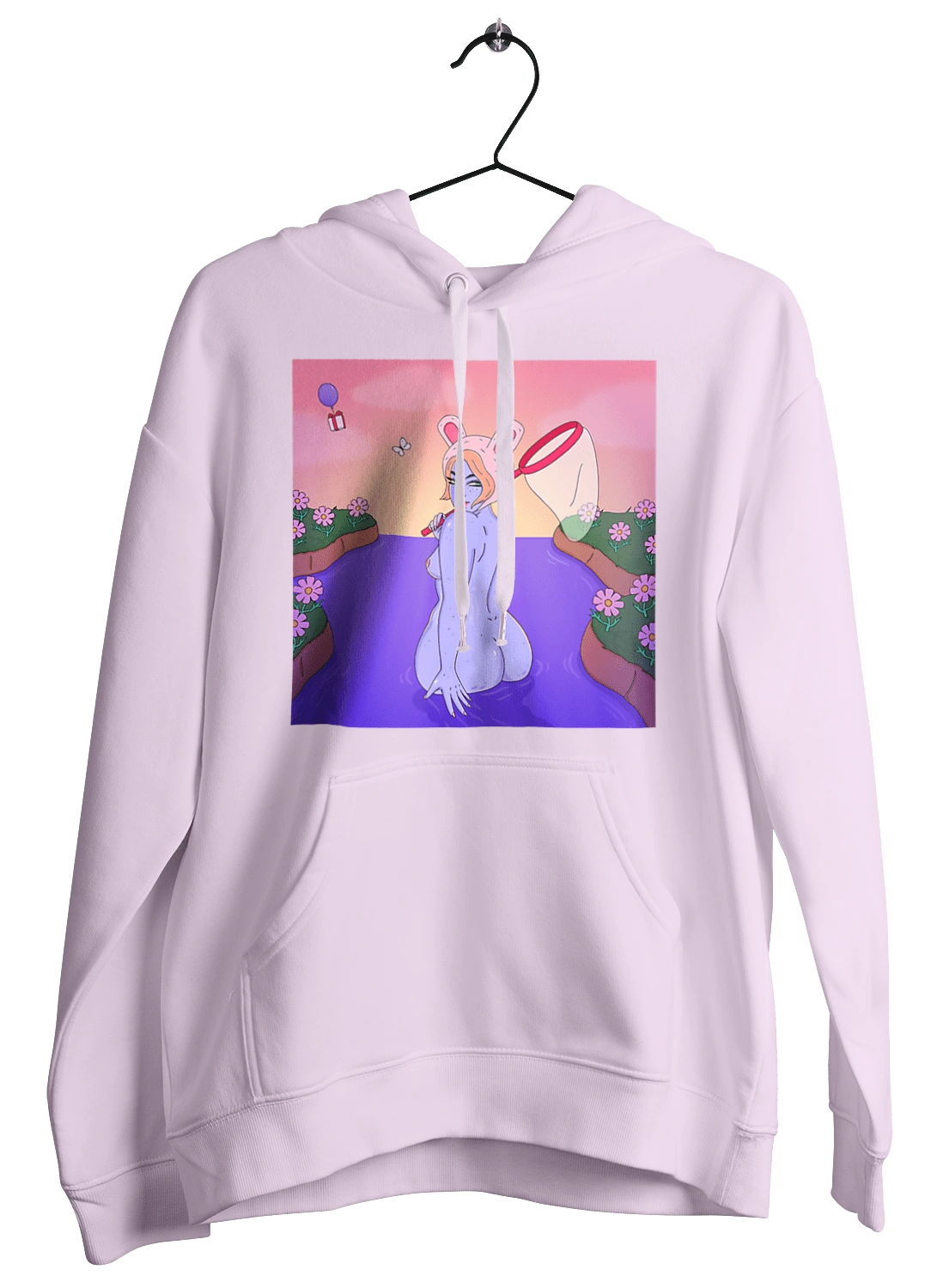 Фіолетова Дівчина На Полюванні