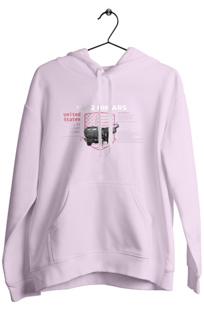 Men`s hoodie with prints M142 HIMARS. Himars, industrious, m142 himars, weapon. 2070702