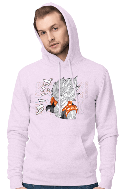 Чоловіче худі з принтом "Перли дракона Гогета". Dragon ball, gogeta, manga, аніме, гогета, гоку, манга, перли дракона. 2070702