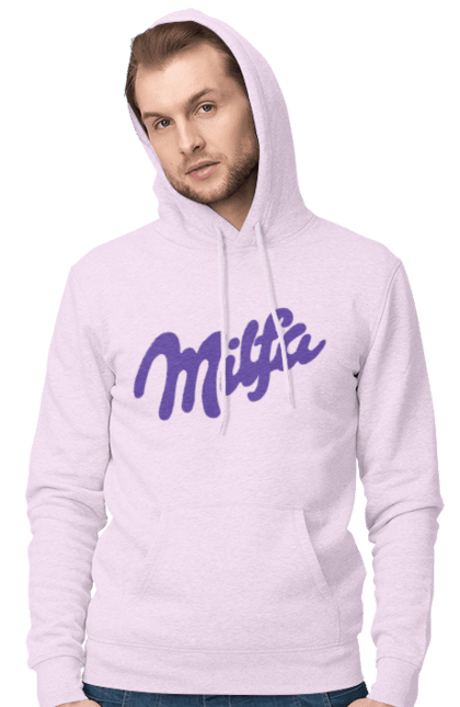 Чоловіче худі з принтом "Milfa". Гумор, для жінок, жіноча, меми, мілка, мілфа, прикол, смішне, смішні. 2070702