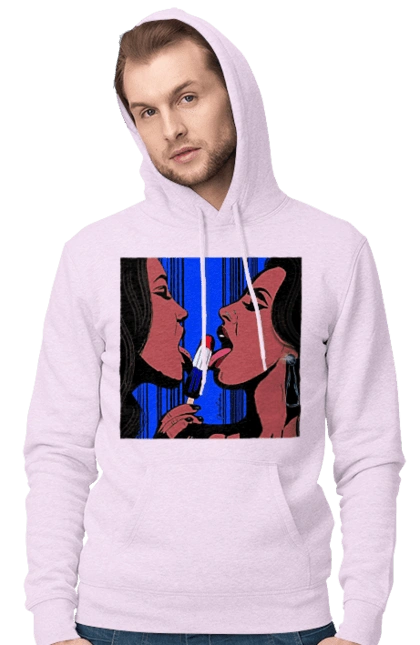 Girls Lick Ice Cream