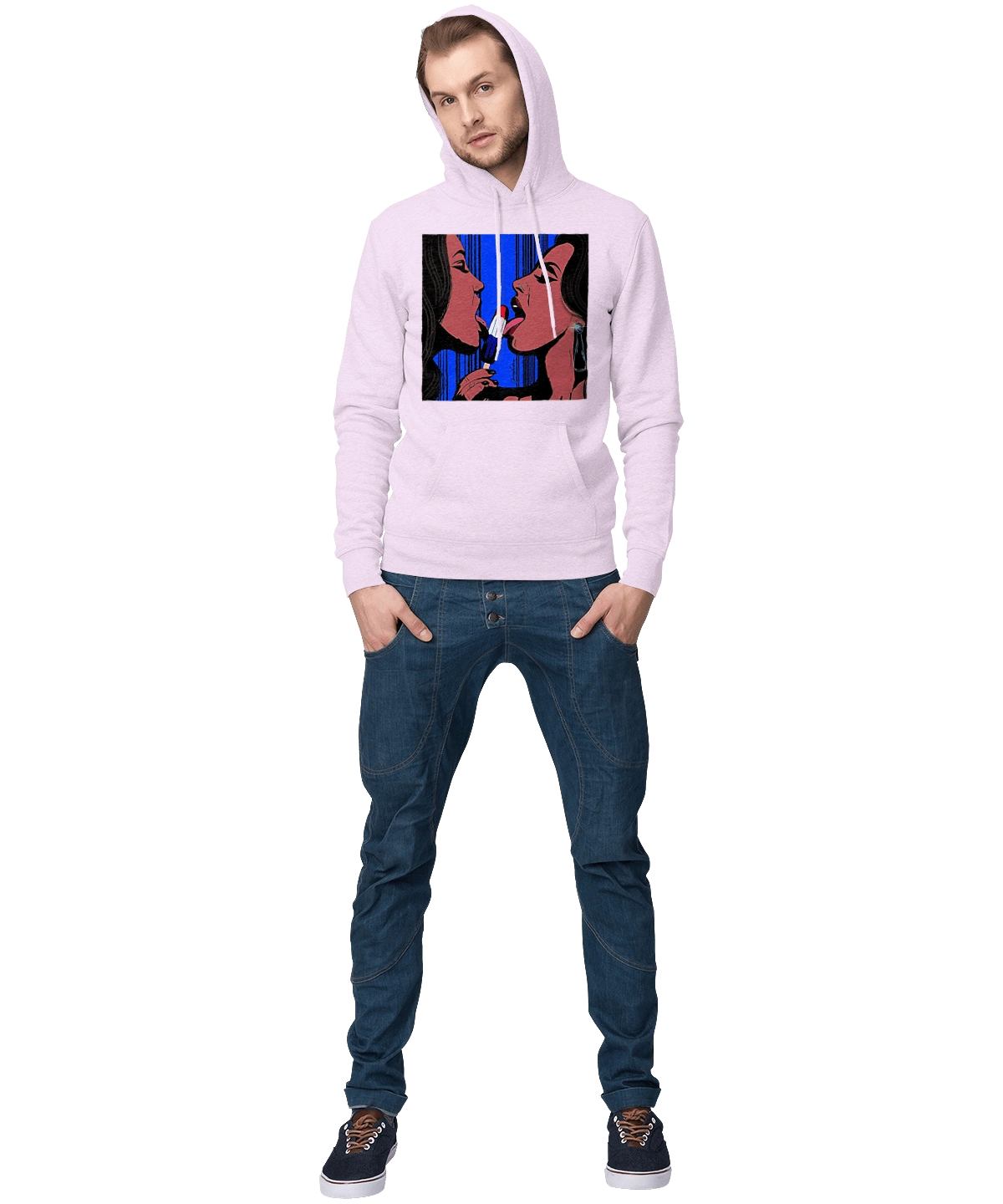 Girls Lick Ice Cream