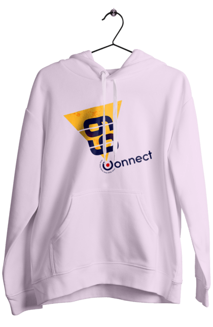 Чоловіче худі з принтом "69  є контакт". Жарт, контакт, прикол, секс. 2070702