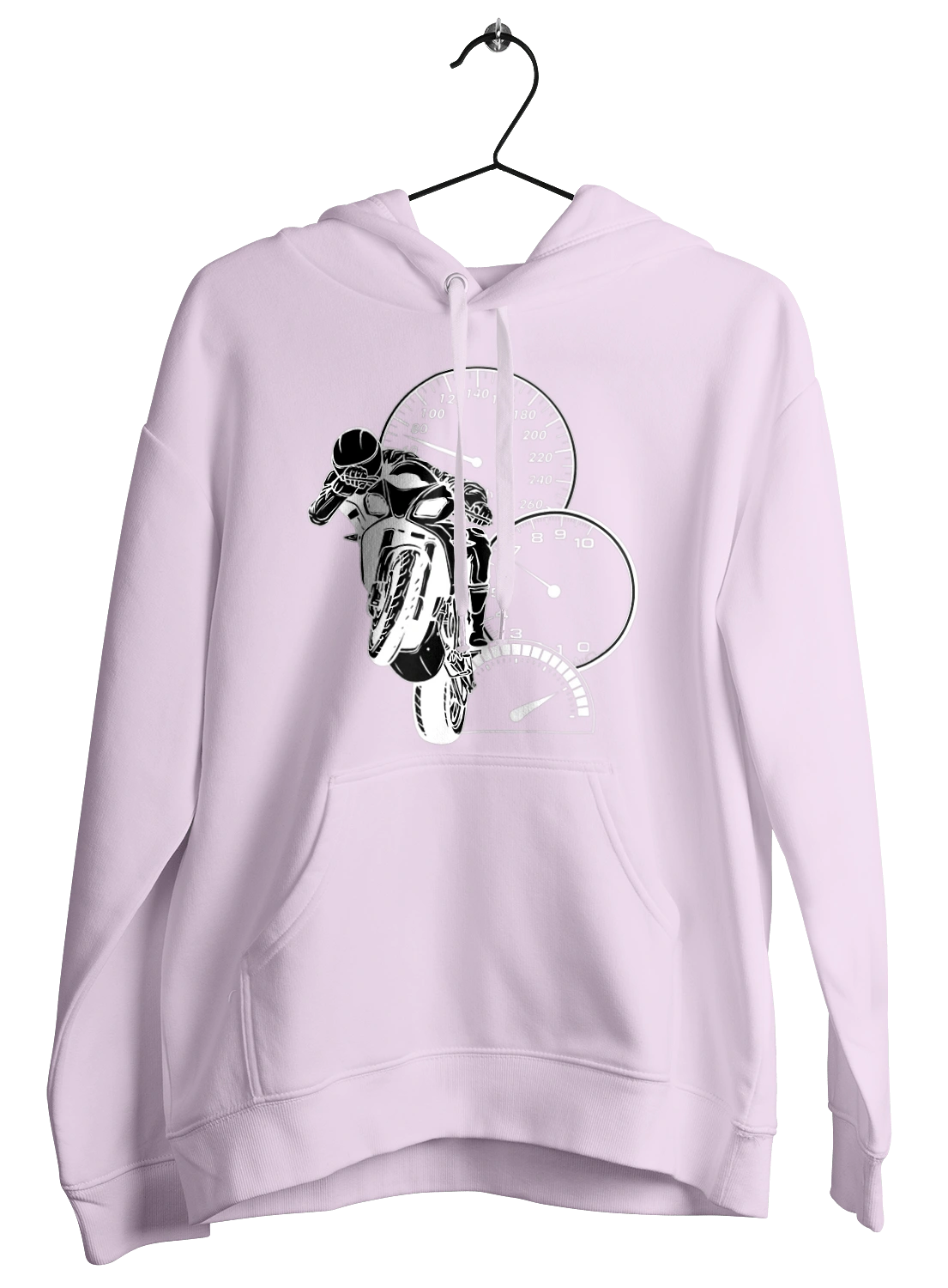 Motorcycle And Speed White