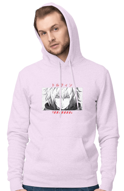 Men's hoodie with prints Vinland Saga Thorfinn. Anime, manga, thorfinn, vinland saga. 2070702