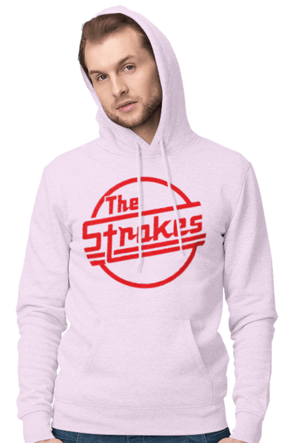 Чоловіче худі з принтом "The Strokes". Strokes, альтернативний рок, гаражний рок, група, інді, інді рок, музика, постпанк ривайвл, рок. 2070702