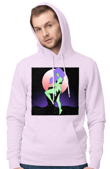 Зелена Дівчина І Місяць