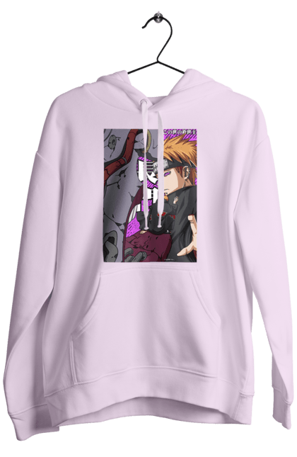 Men's hoodie with prints Naruto Yahiko. Akatsuki, anime, character, manga, naruto, ninja, pain, tv series, yahiko. 2070702